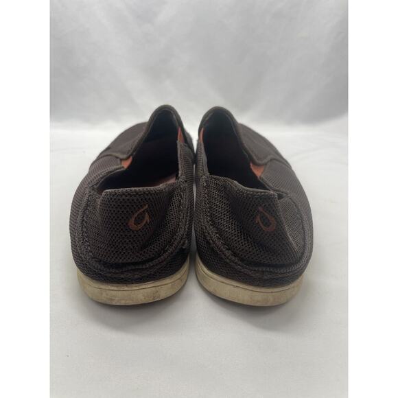 MENS OLUKAI NOHEA MESH GRAY CONVERTIBLE SLIP ON SHOES 8M - Picture 4 of 10